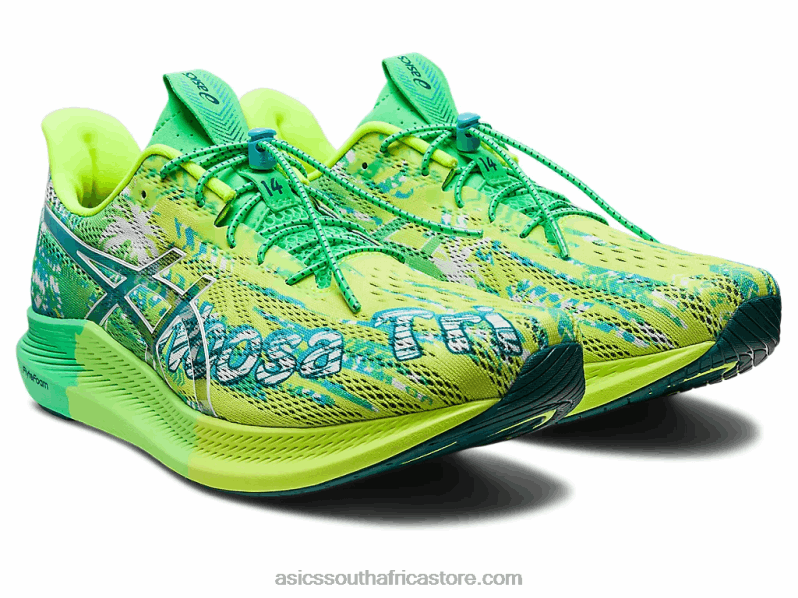 Men Asics Noosa Tri 14 LH4X01154 Safety Yellow/White