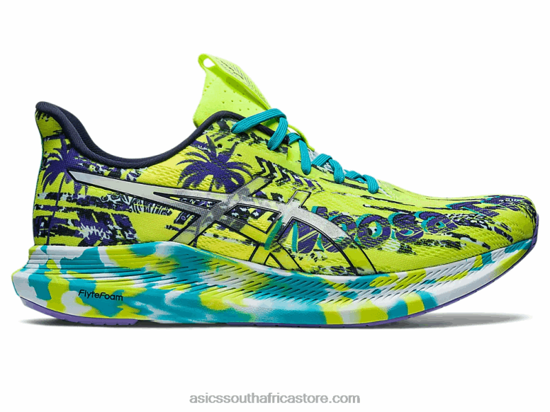 Men Asics Noosa Tri 14 LH4X0346 Lime Zest/Sky