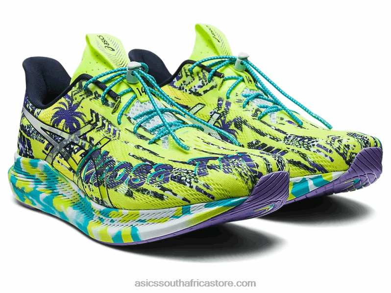 Men Asics Noosa Tri 14 LH4X0346 Lime Zest/Sky