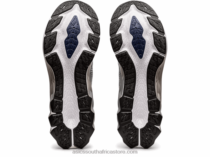 Men Asics Novablast 2 Platinum LH4X01839 Piedmont Grey/White