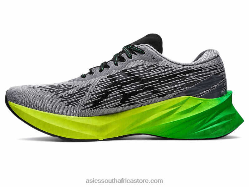 Men Asics Novablast 3 LH4X0344 Sheet Rock/Black