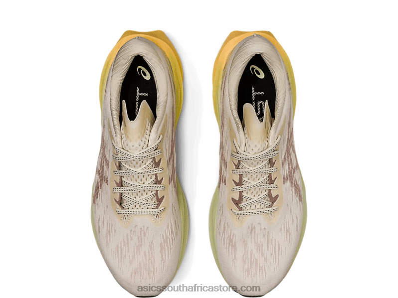 Men Asics Novablast 3 LH4X0376 Cream/Fawn