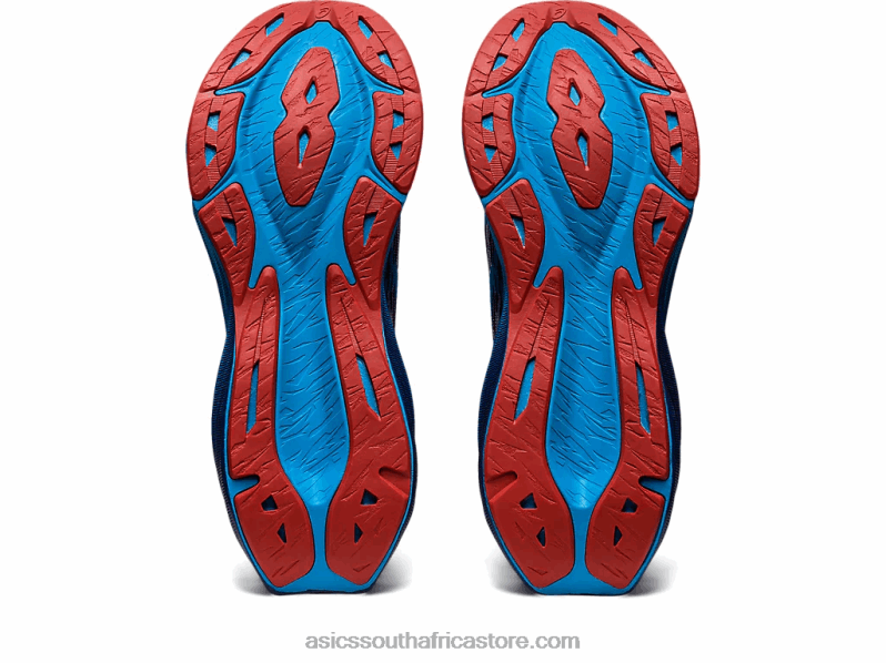 Men Asics Novablast 3 LH4X0377 Black/Island Blue