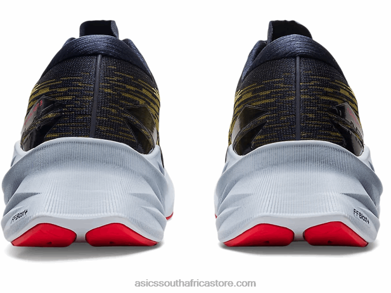 Men Asics Novablast 3 LH4X0388 Midnight/Olive Oil