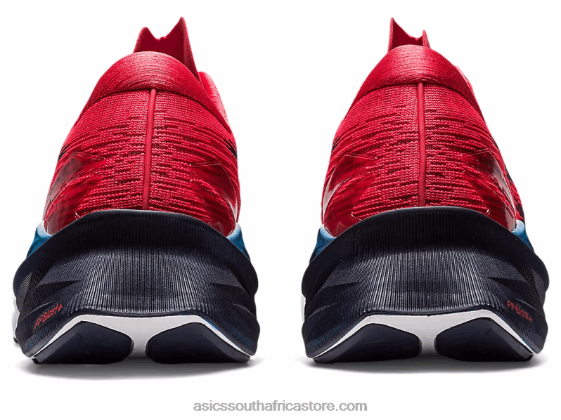 Men Asics Novablast 3 LH4X0396 Electric Red/Midnight