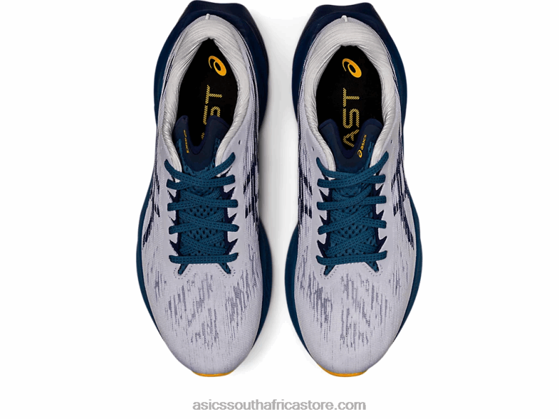 Men Asics Novablast 3 LH4X0925 White/Deep Ocean