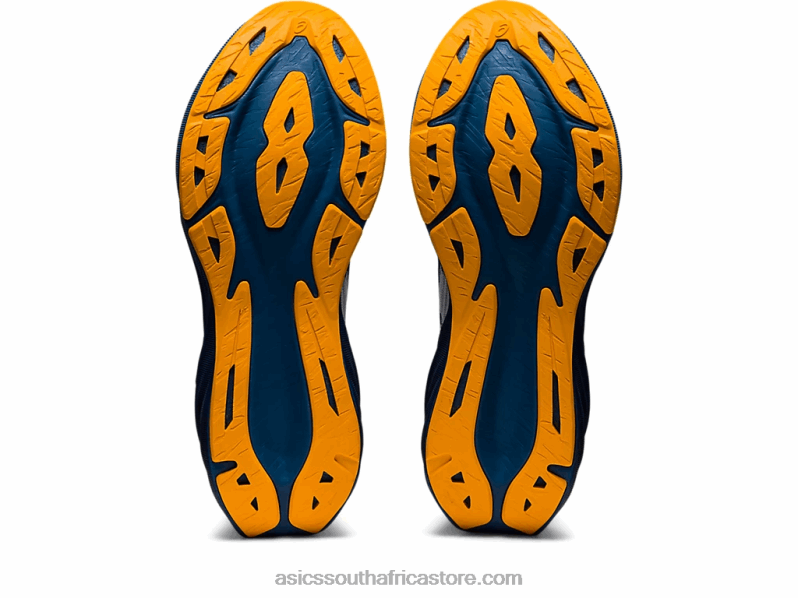 Men Asics Novablast 3 LH4X0925 White/Deep Ocean