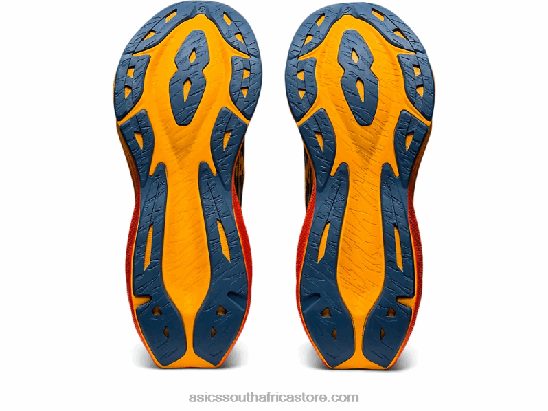 Men Asics Novablast 3 LH4X0939 Black/Amber