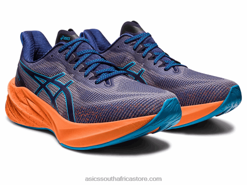 Men Asics Novablast 3 Le LH4X0217 Indigo Blue/Island Blue