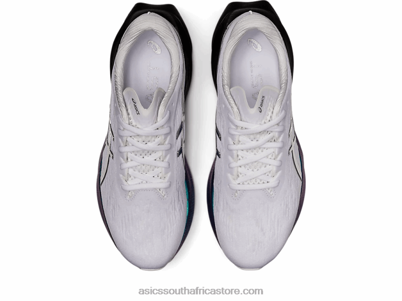 Men Asics Novablast 3 Platinum LH4X0948 White/Pure Silver