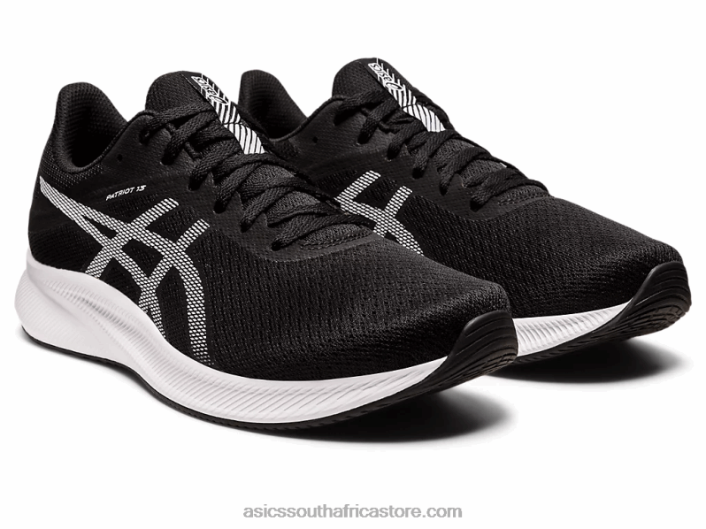 Men Asics Patriot 13 Wide LH4X01247 Black/White