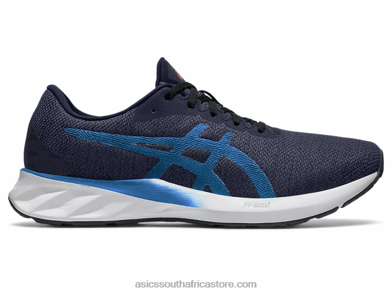 Men Asics Roadblast LH4X02077 Peacoat/Directoire Blue