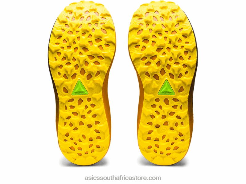 Men Asics Trabuco Max 2 LH4X0188 Black/Golden Yellow