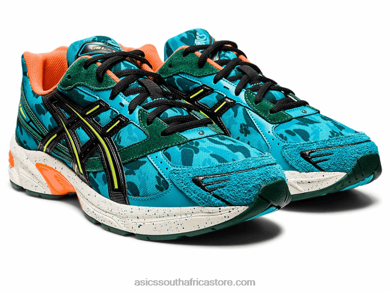 Men Asics Gel-1130 LH4X01299 Lagoon/Black