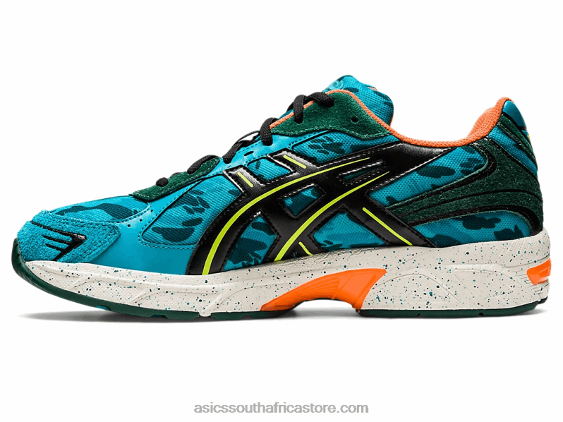 Men Asics Gel-1130 LH4X01299 Lagoon/Black