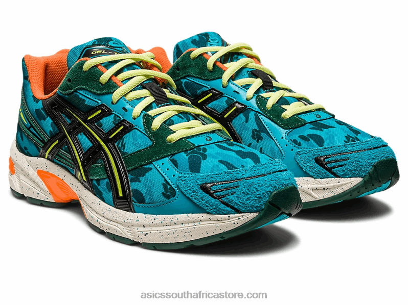 Men Asics Gel-1130 LH4X01299 Lagoon/Black