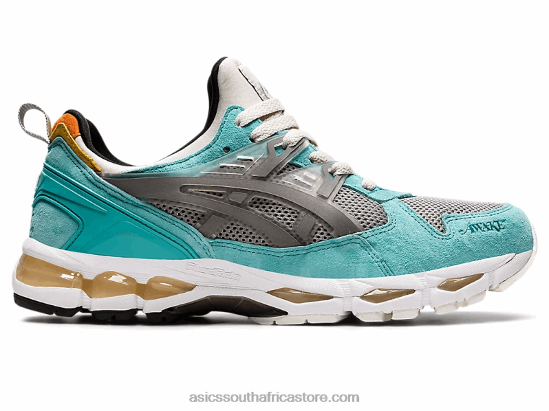 Men Asics Gel-Kayano Trainer 21 LH4X01545 Teal/Pure Silver