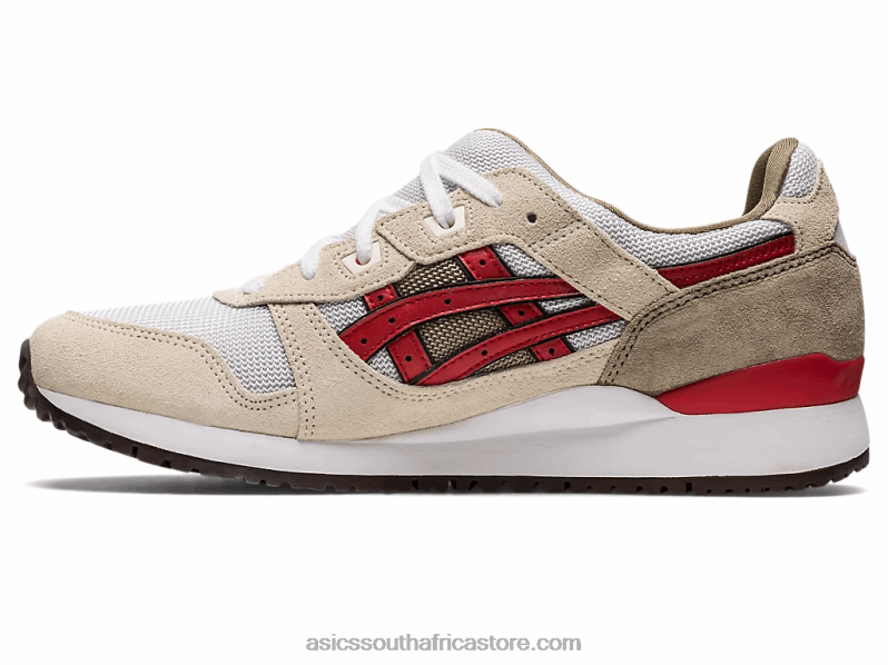 Men Asics Gel-Lyte III Og LH4X01094 Smoke Grey/Red Alert