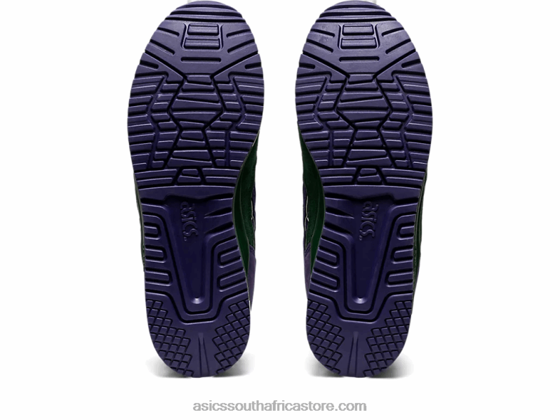 Men Asics Gel-Lyte III Og LH4X01330 Hunter Green/Purple Matte