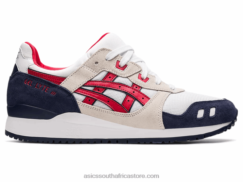 Men Asics Gel-Lyte III Og LH4X01903 White/Classic Red