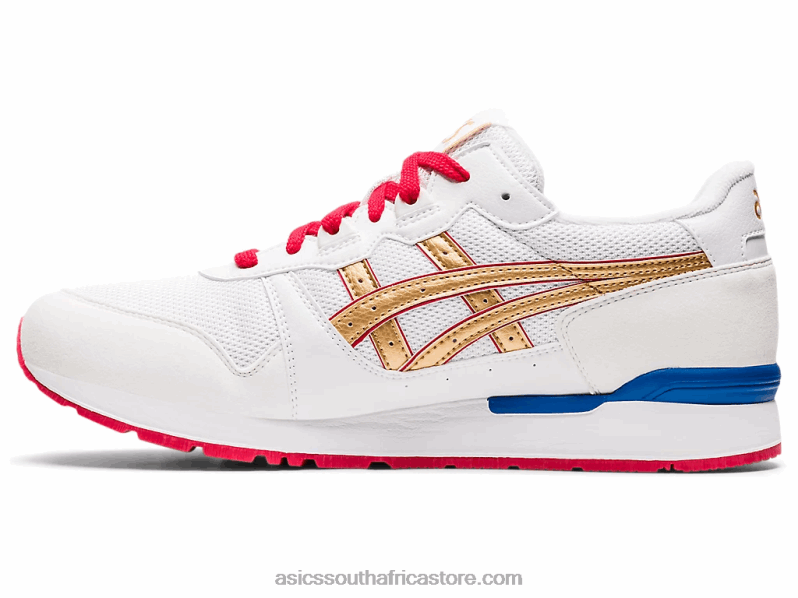 Men Asics Gel-Lyte LH4X01744 White/Pure Gold