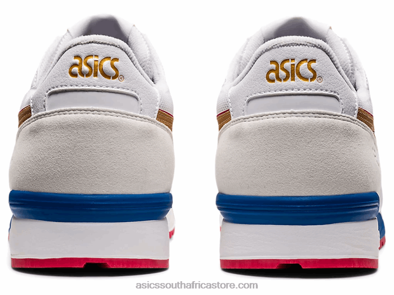 Men Asics Gel-Lyte LH4X01744 White/Pure Gold