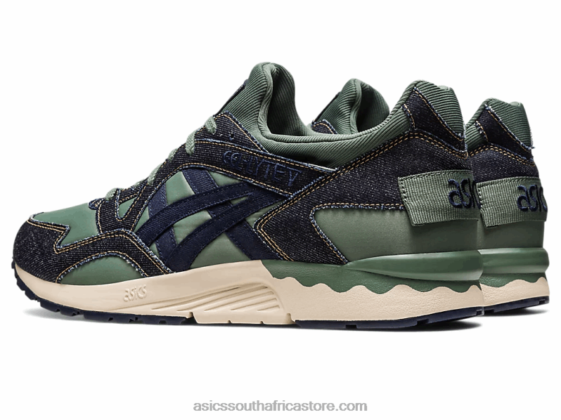 Men Asics Gel-Lyte V Modern Patchwork LH4X0240 Midnight/Ivy