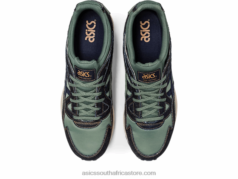 Men Asics Gel-Lyte V Modern Patchwork LH4X0240 Midnight/Ivy