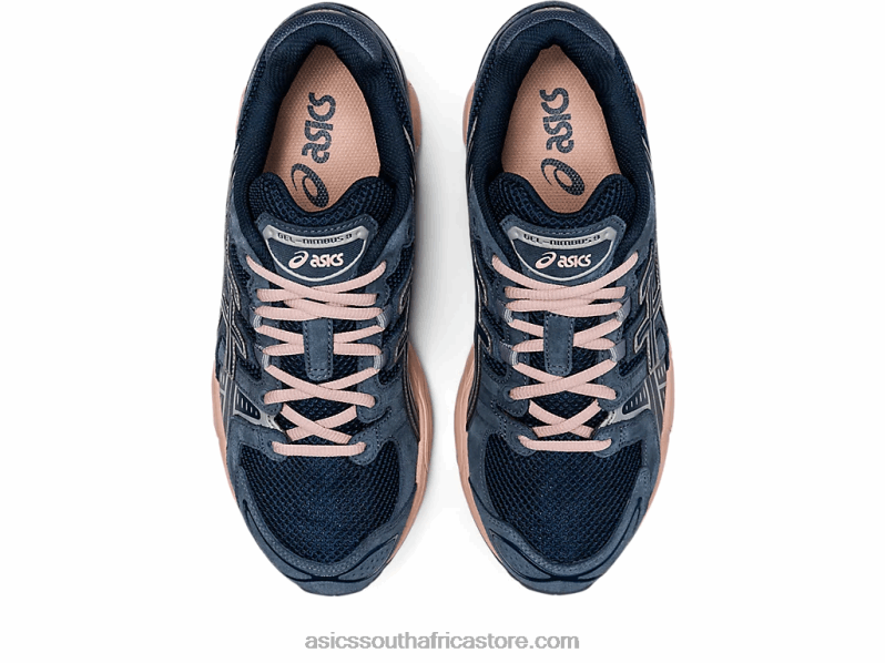 Men Asics Gel-Nimbus 9 LH4X01097 French Blue/Tarmac