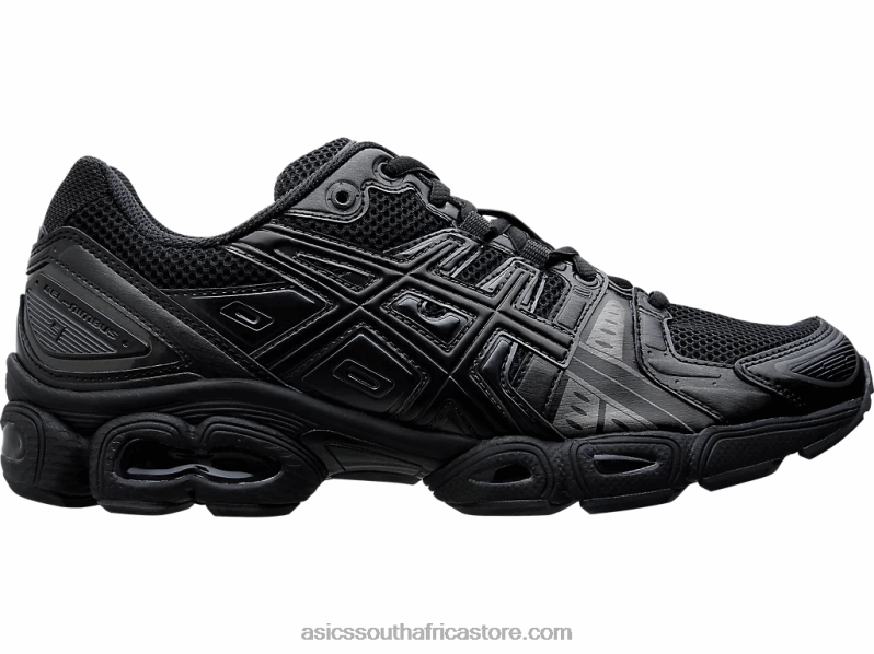 Men Asics Gel-Nimbus 9 LH4X01211 Black/Gunmetal
