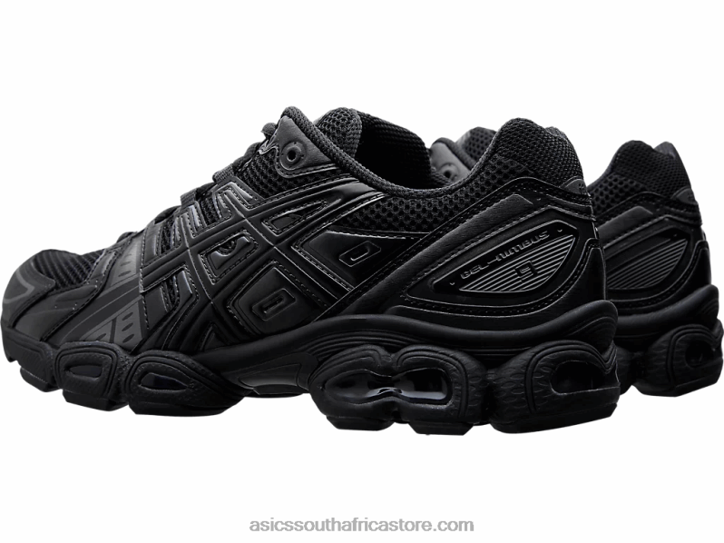 Men Asics Gel-Nimbus 9 LH4X01211 Black/Gunmetal