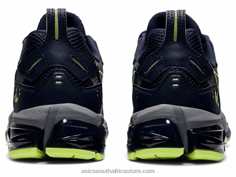 Men Asics Gel-Quantum 180 LH4X01260 Midnight/Lime Green