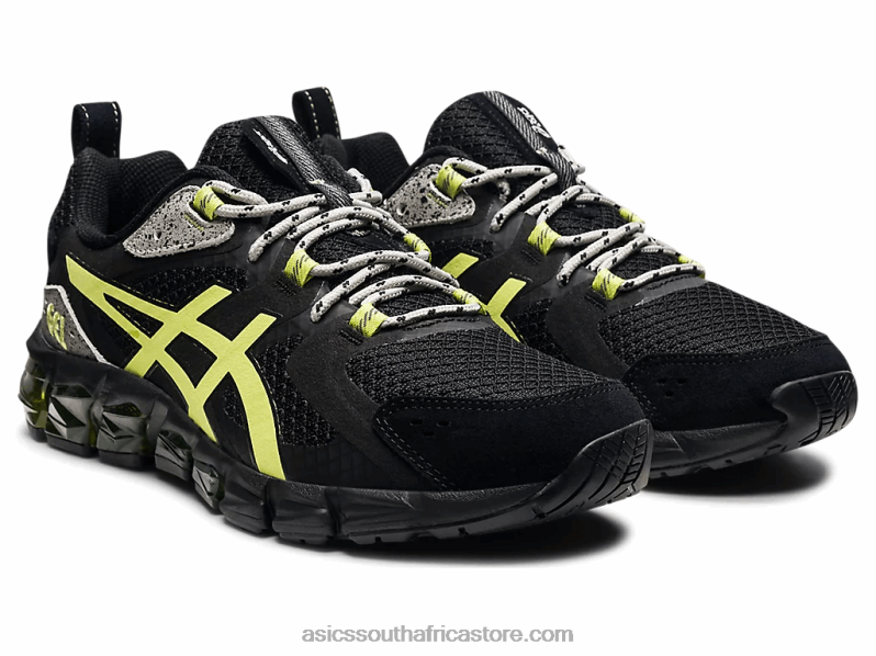 Men Asics Gel-Quantum 180 LH4X01544 Black/Glow Yellow