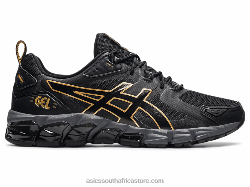 Men Asics Gel-Quantum 180 LH4X01814 Black/Pure Gold
