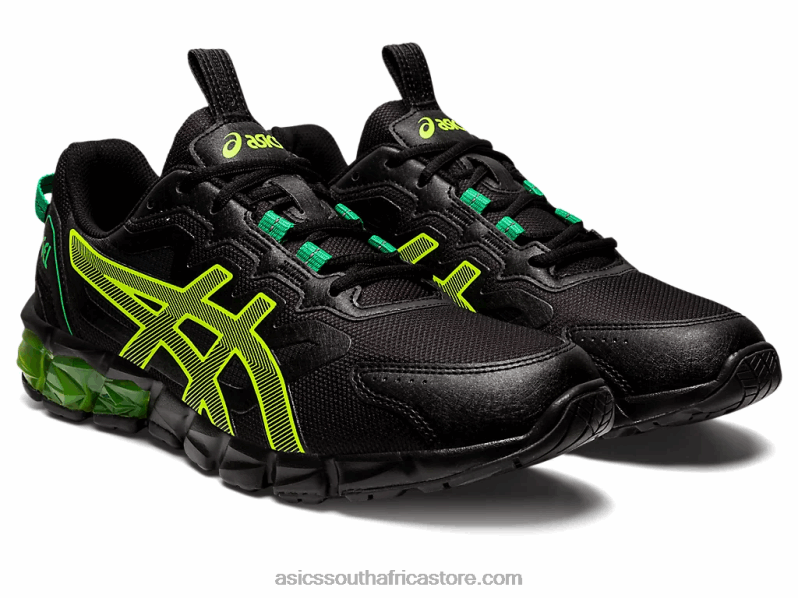 Men Asics Gel-Quantum 90 3 LH4X0914 Black/Safety Yellow