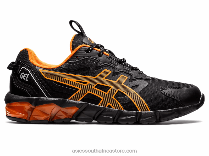Men Asics Gel-Quantum 90 LH4X01603 Black/Shocking Orange