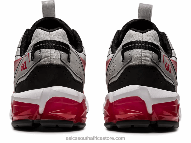Men Asics Gel-Quantum 90 LH4X0672 Glacier Grey/Classic Red