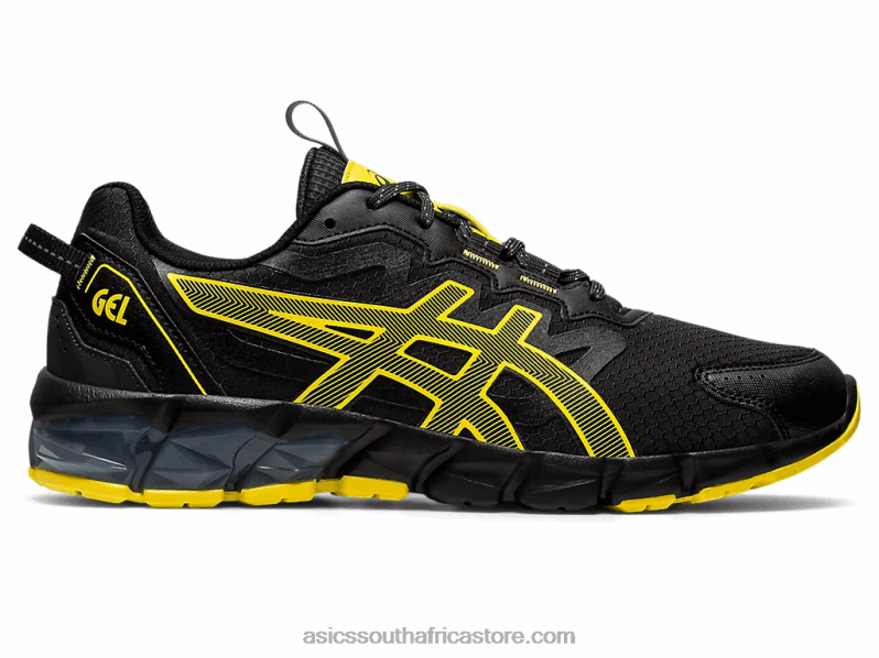 Men Asics Gel-Quantum 90 LH4X0785 Black/Vibrant Yellow