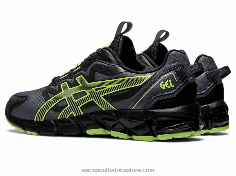 Men Asics Gel-Quantum 90 LH4X0801 Metropolis/Lime Green