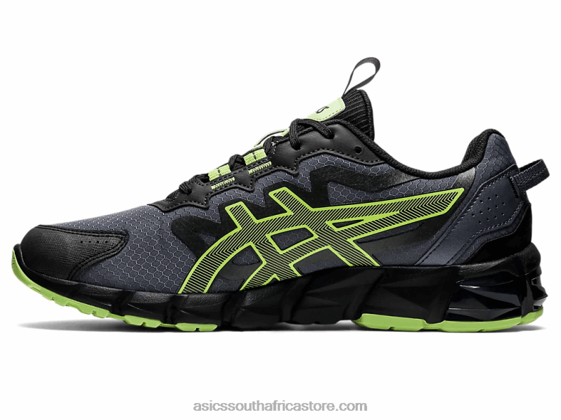 Men Asics Gel-Quantum 90 LH4X0801 Metropolis/Lime Green