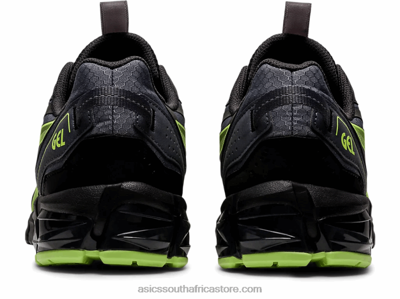 Men Asics Gel-Quantum 90 LH4X0801 Metropolis/Lime Green