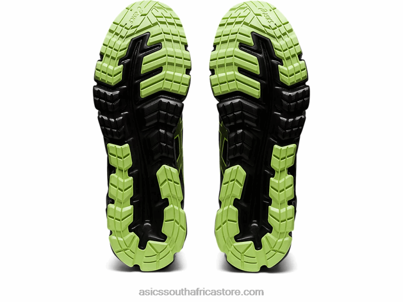 Men Asics Gel-Quantum 90 LH4X0801 Metropolis/Lime Green