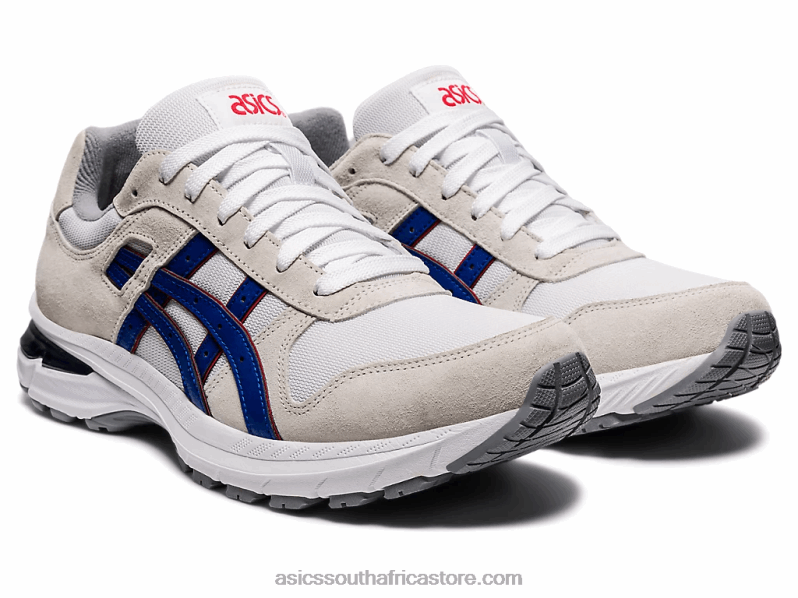 Men Asics Gt-II 2000 LH4X01828 White/Blue