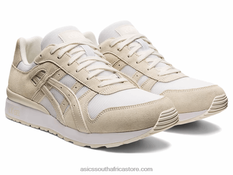 Men Asics Gt-II LH4X01752 Cream/Smoke Grey