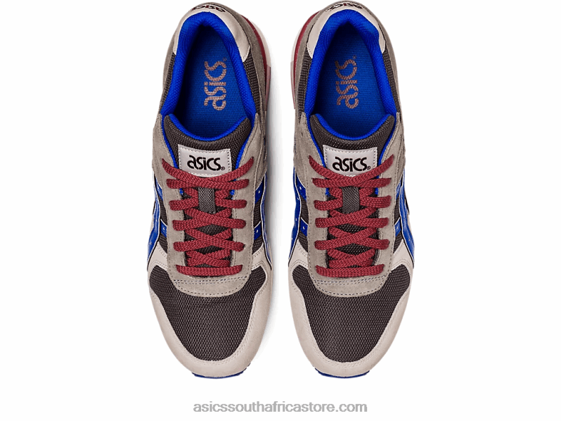 Men Asics Gt-II LH4X0766 Obsidian Grey/Illusion Blue