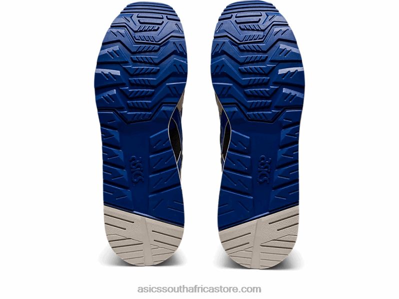 Men Asics Gt-II LH4X0766 Obsidian Grey/Illusion Blue