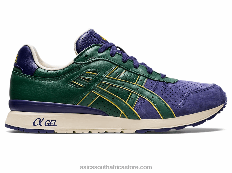 Men Asics Gt-II LH4X0777 Purple Matte/Hunter Green