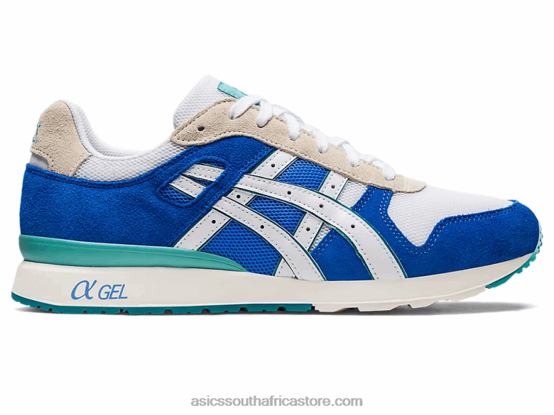 Men Asics Gt-II LH4X0980 Blue Coast/White