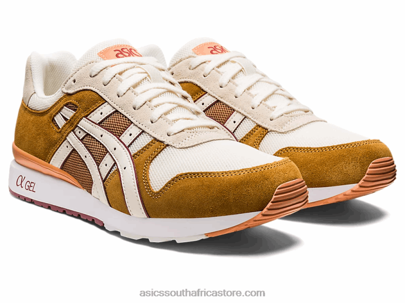 Men Asics Gt-II LH4X0985 Caramel/Cream