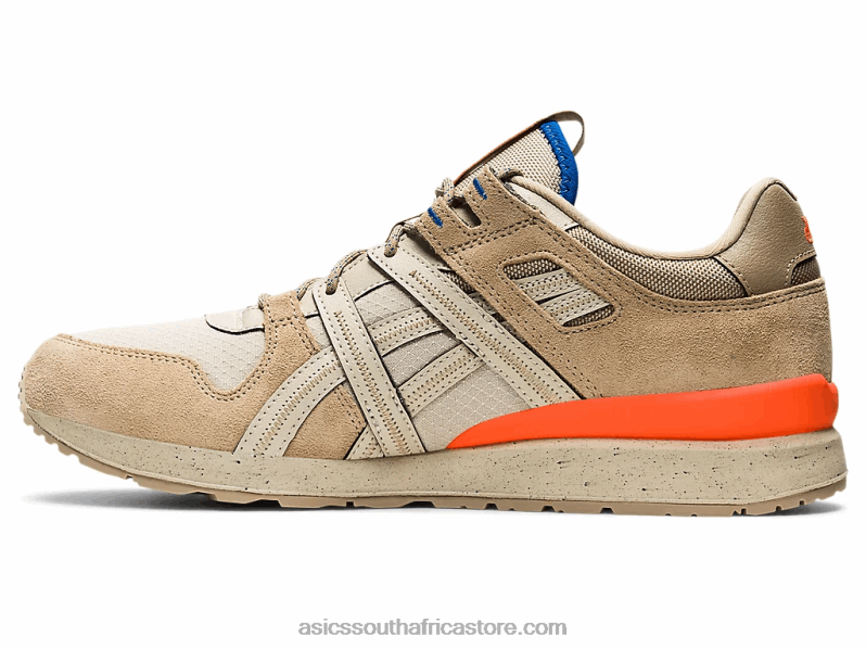 Men Asics Gt-II Re LH4X01119 Putty/Shocking Orange